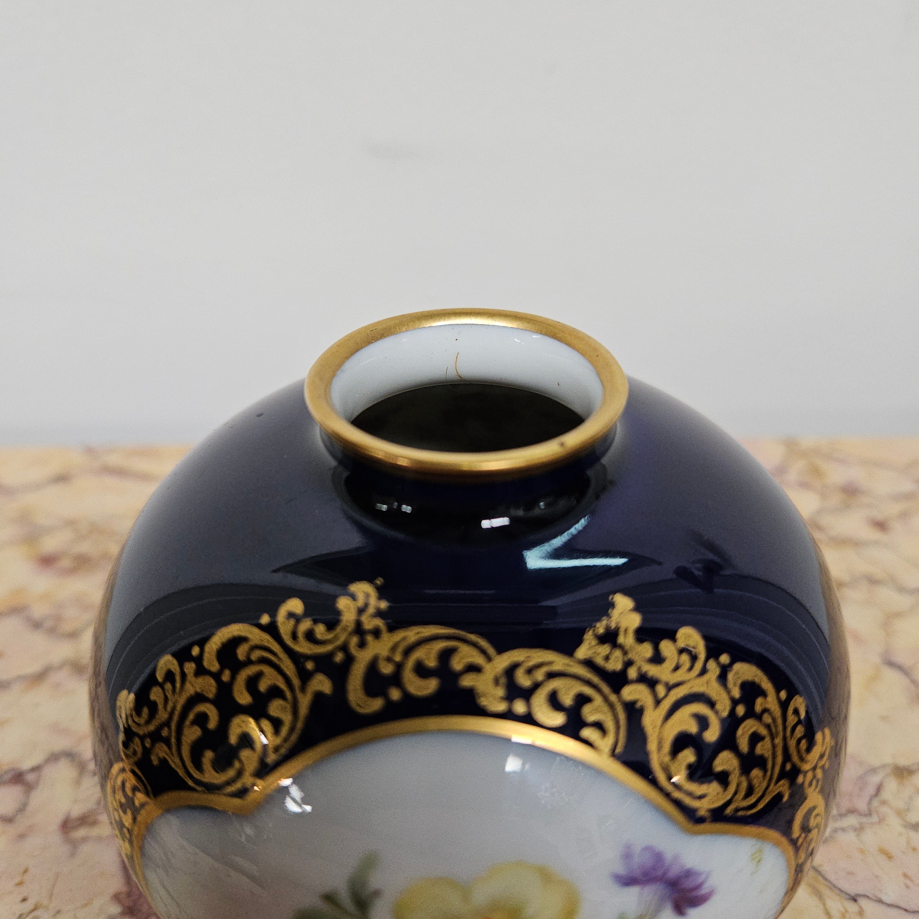 Echt Cobalt Made in Germany Vase | Antique & Vintage | Moonee Ponds Antiques | Australia Wide Delivery