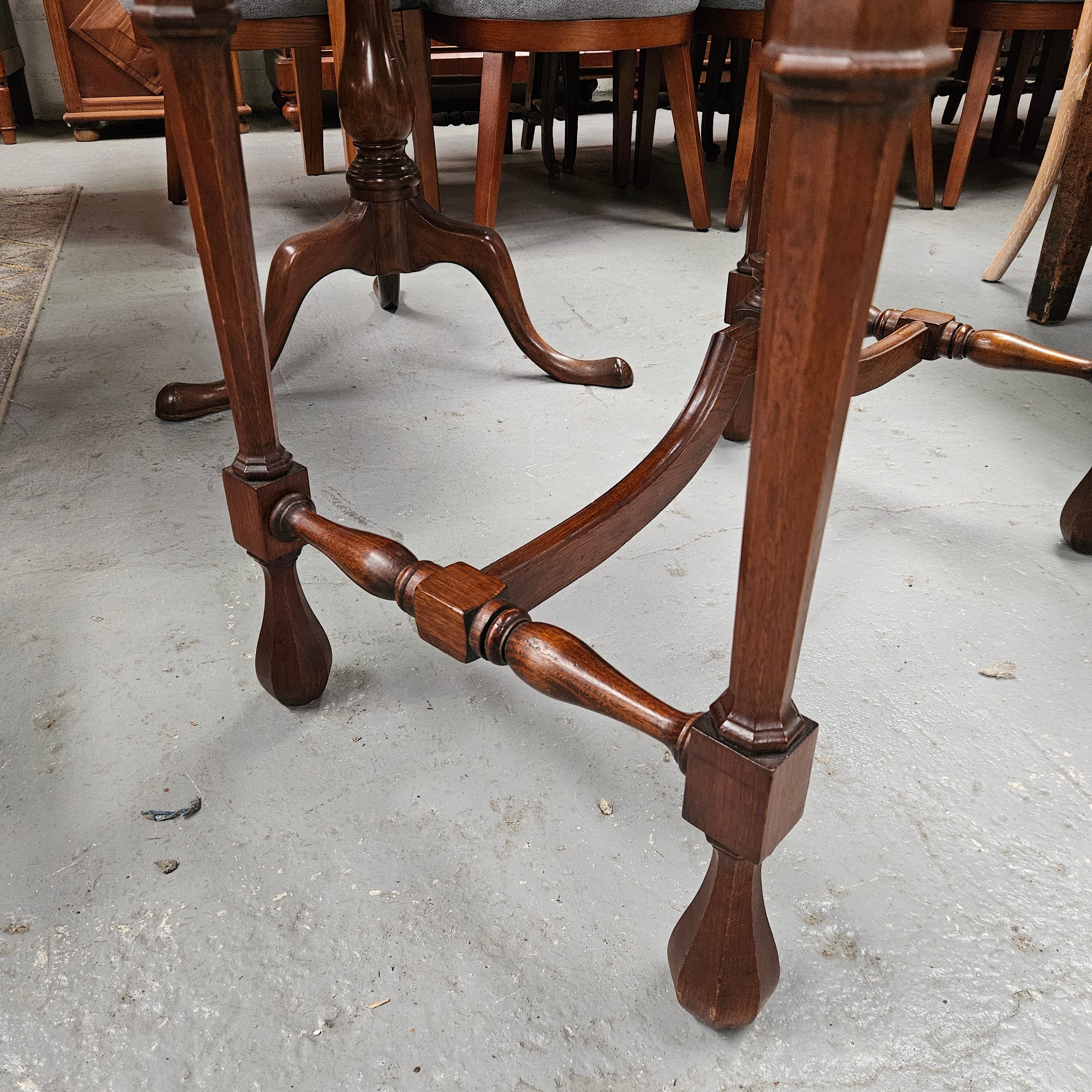 Occasional Tudor Style Carved Table