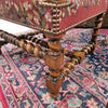19th Century French Carved Walnut & Tapestry Fireside/Throne Chair | Antique & Vintage | Moonee Ponds Antiques | Australia Wide Delivery