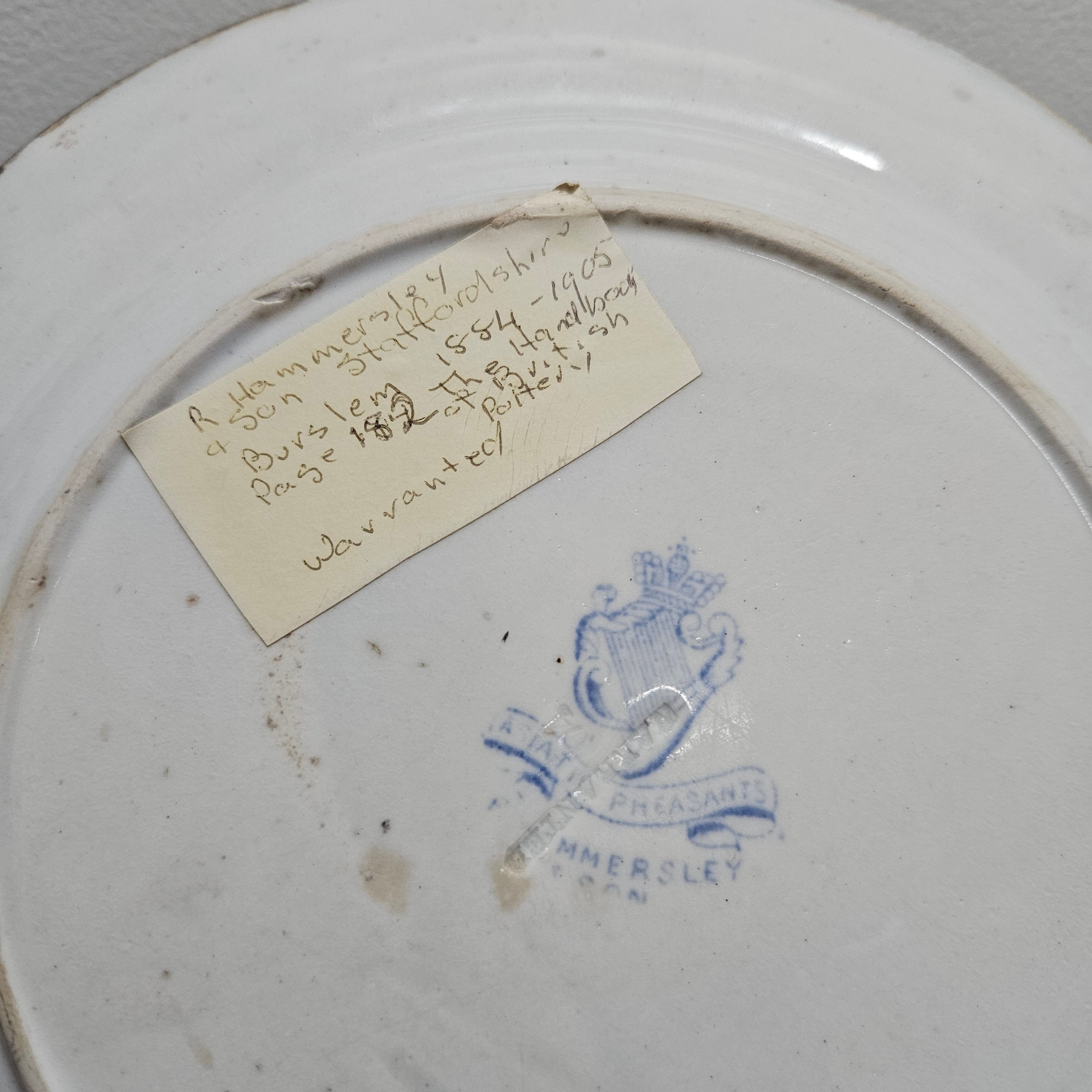 Antique Asiatic Pheasants Display Plate | Antique & Vintage | Moonee Ponds Antiques | Australia Wide Delivery