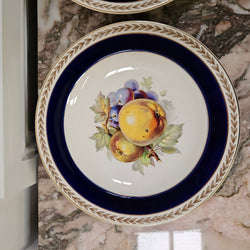 Set of 6 Stunning Crown Ducal Bowls With Fruit Centres | Antique & Vintage | Moonee Ponds Antiques | Australia Wide Delivery