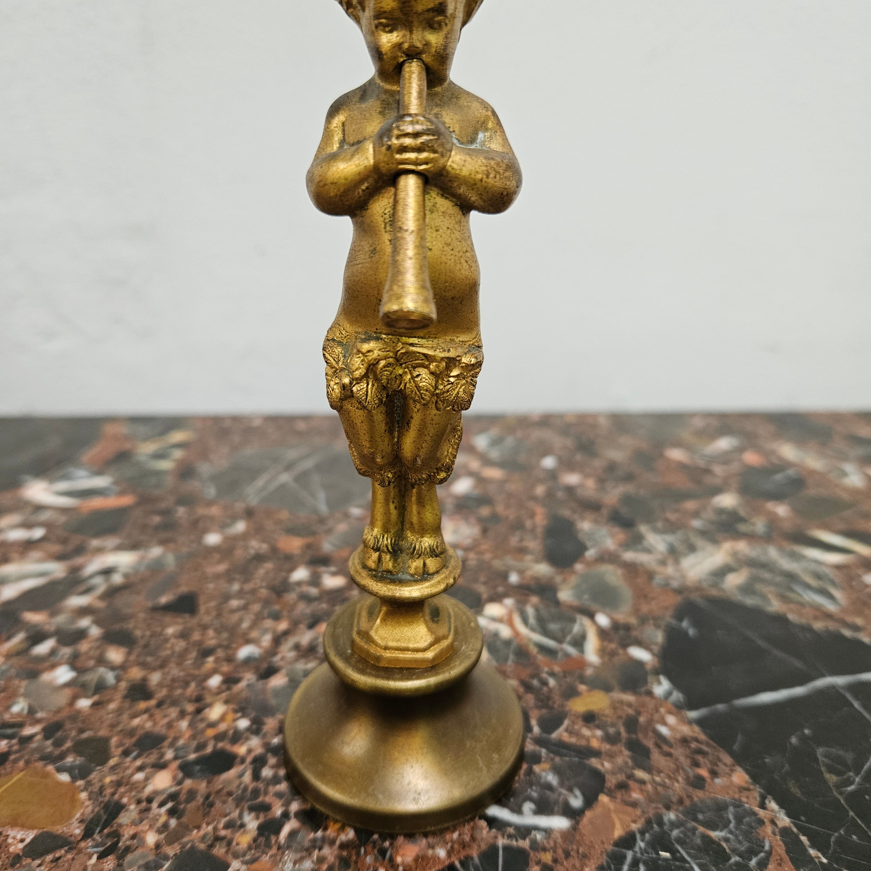 Antique Gilt Bronze Pan Desk Paperweight | Antique & Vintage | Moonee Ponds Antiques | Australia Wide Delivery