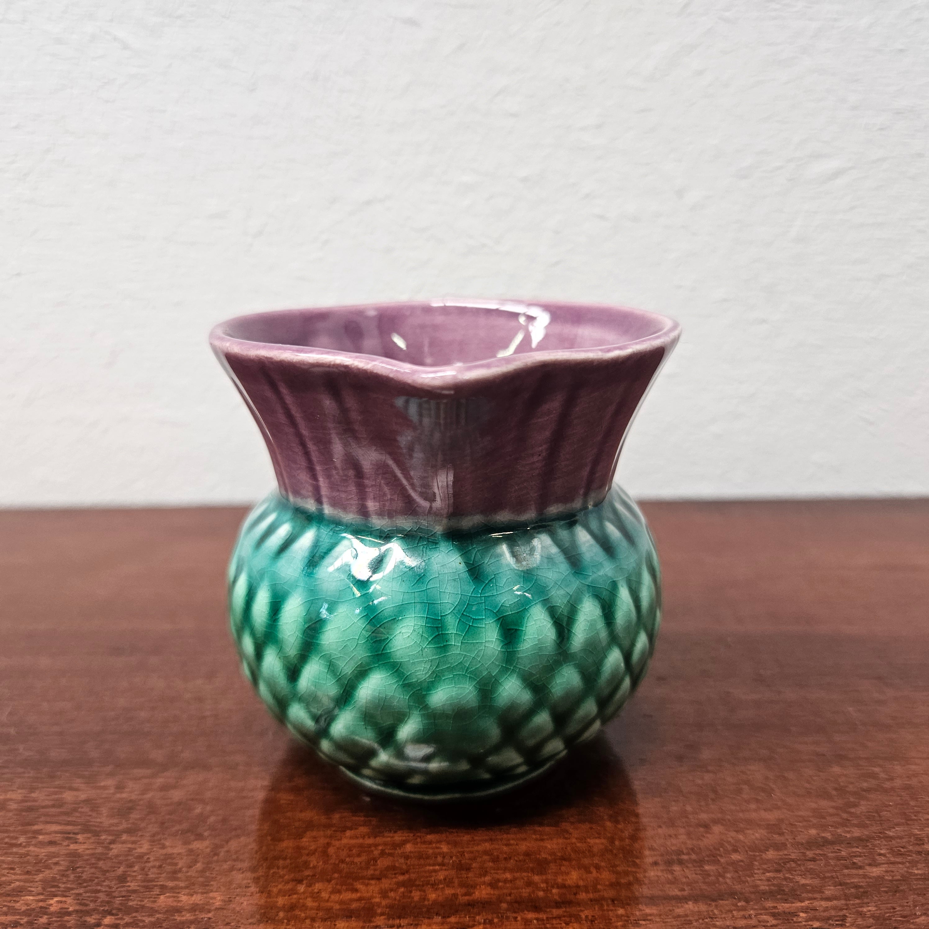 Attractive Campsie Ware Scottish Thistle Small Jug | Antique & Vintage | Moonee Ponds Antiques | Australia Wide Delivery