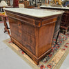 19th Century Louis Phillipe Chest of Figured Walnut and Marble Top | Antique & Vintage | Moonee Ponds Antiques | Australia Wide Delivery