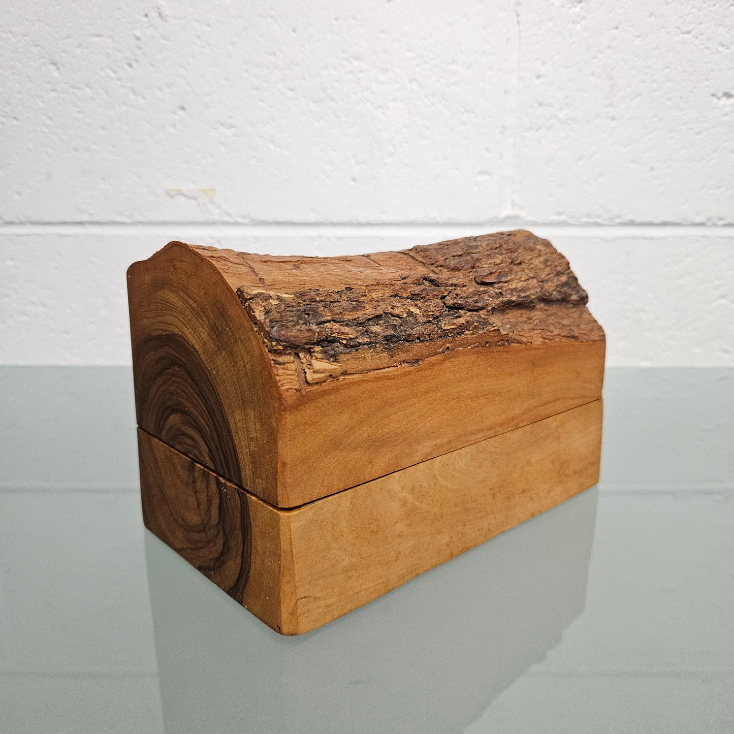 Rustic Hand Carved (Maple) Trinket Box