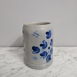 Antique Hand Decorated German Beer Stein