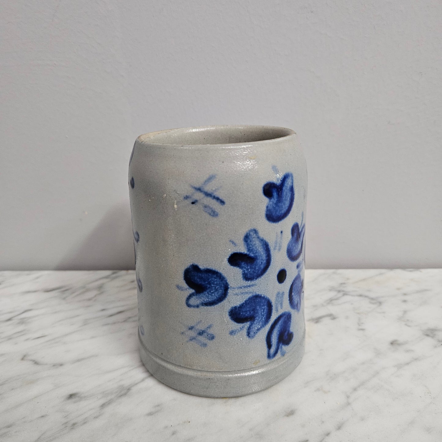 Antique Hand Decorated German Beer Stein