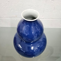 Chinese Sacrificial Blue Vase "Qianlong" Marked | Antique & Vintage | Moonee Ponds Antiques | Australia Wide Delivery