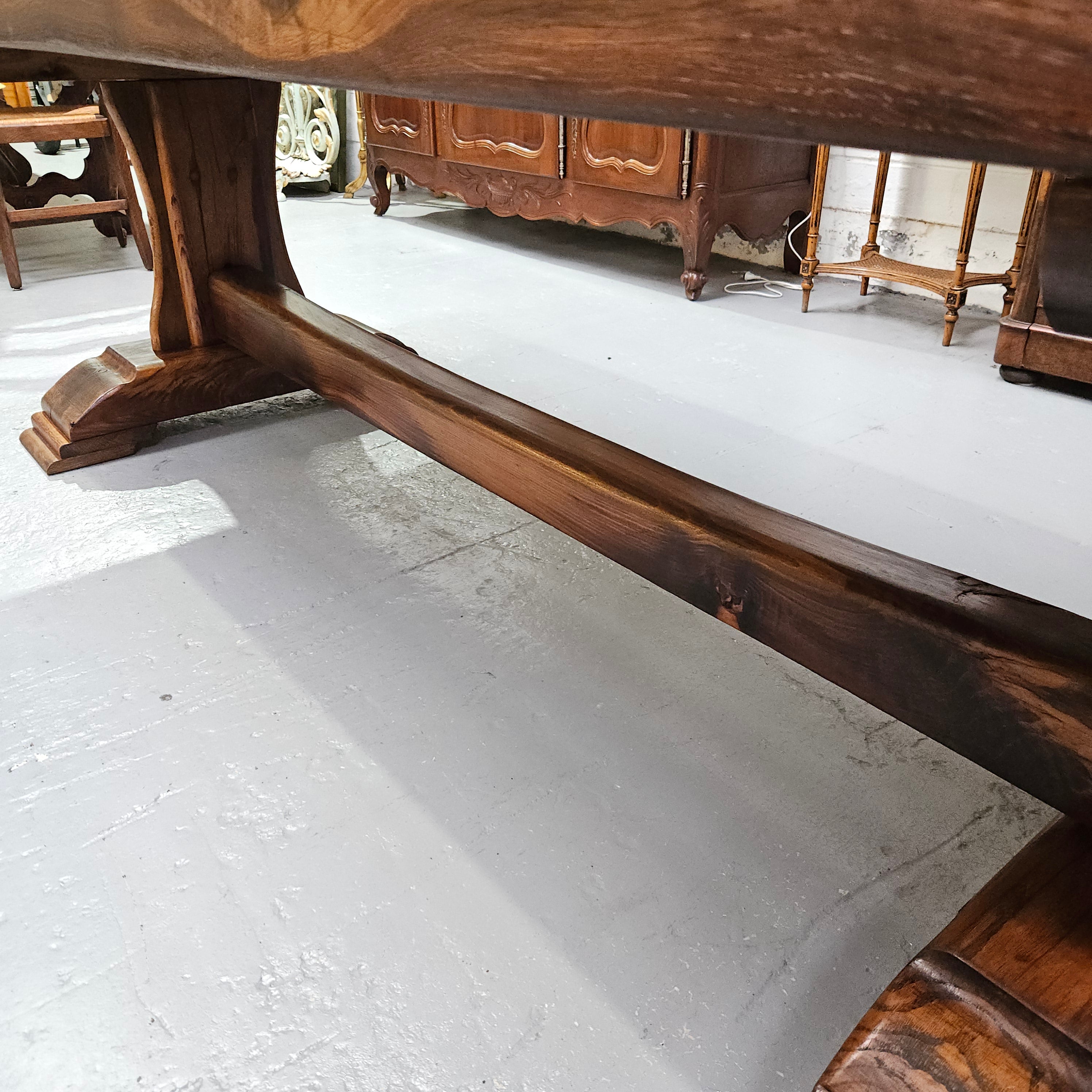 Stunning French Oak Monastery Dining Table | Antique & Vintage | Moonee Ponds Antiques | Australia Wide Delivery