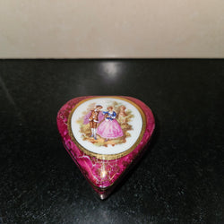 Limoges Trinket Heart Shape Box | Antique & Vintage | Moonee Ponds Antiques | Australia Wide Delivery