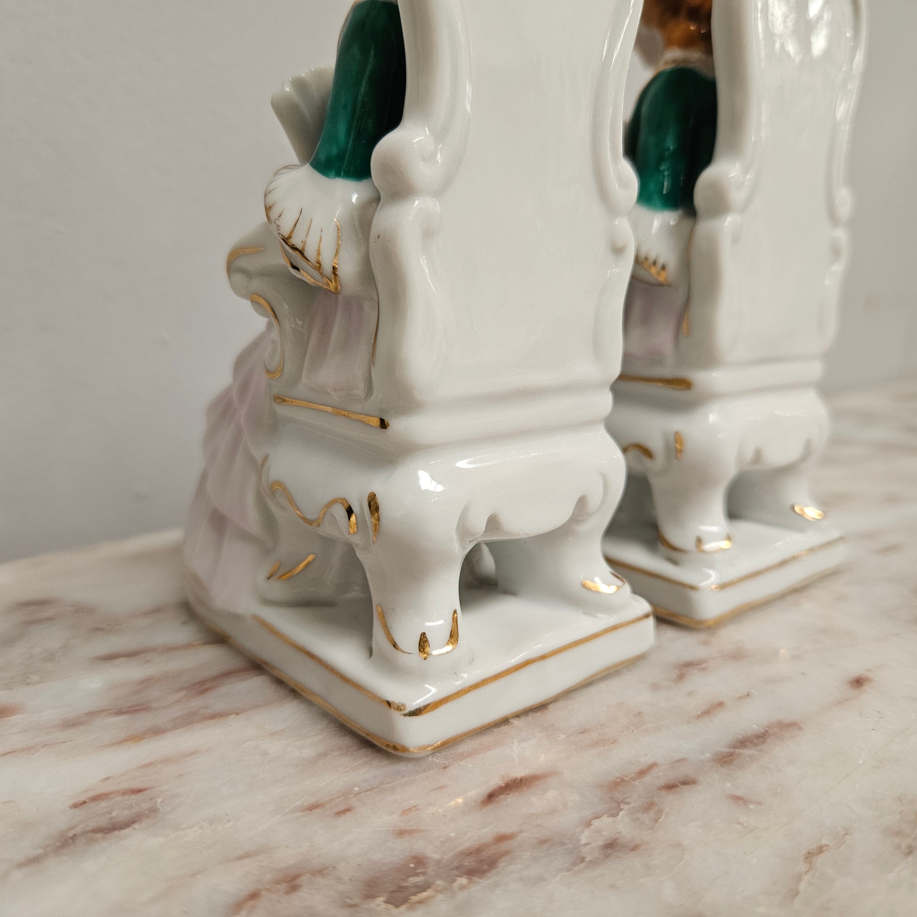 Pair of Vintage Porcelain Bookends | Antique & Vintage | Moonee Ponds Antiques | Australia Wide