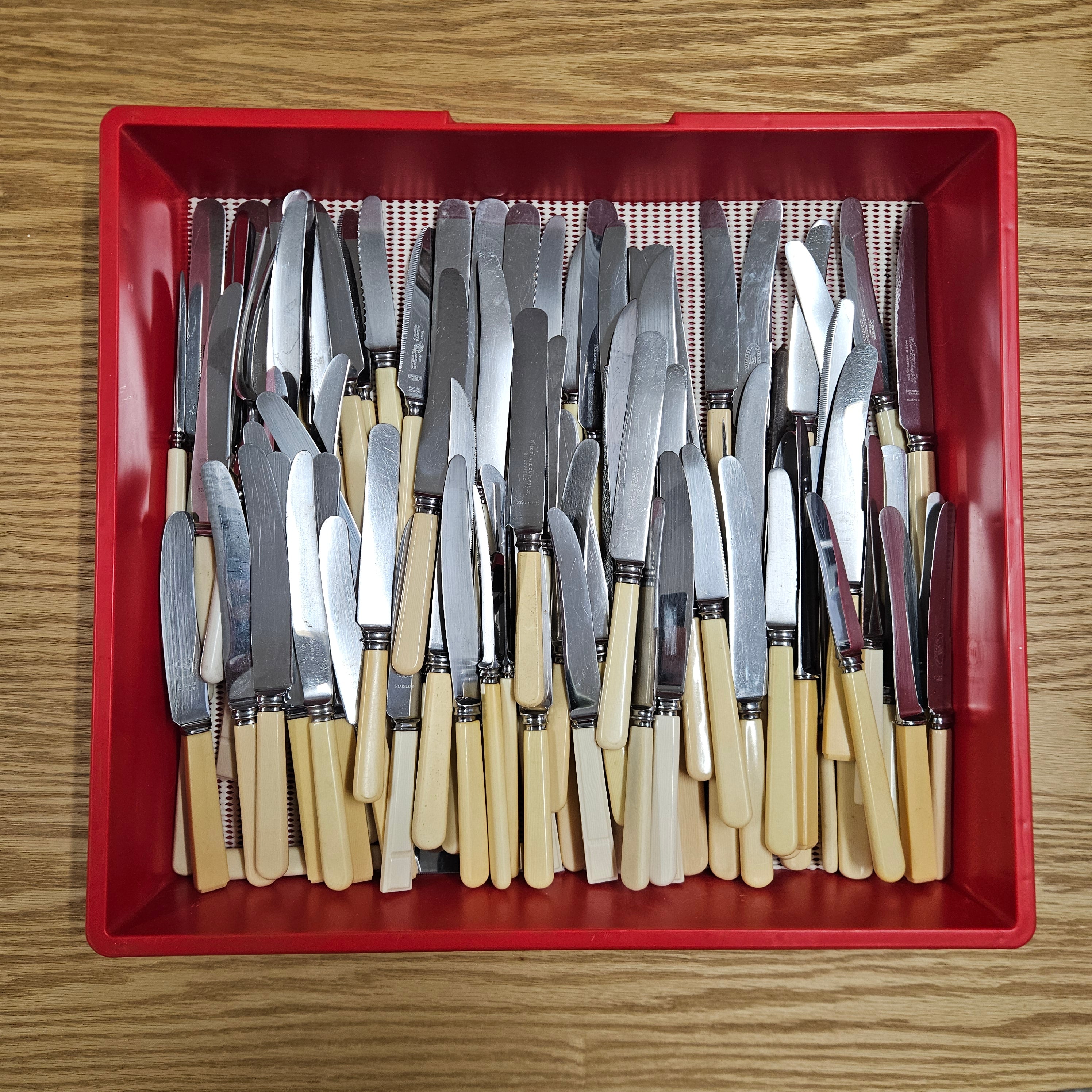 Assorted Vintage Stainless Steel Knives Sold Separately