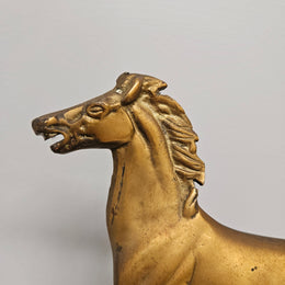 Vintage Bronze Standing Horse