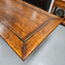 French Elm Farmhouse Style Dining Table | Antique & Vintage | Moonee Ponds Antiques | Australia Wide Delivery