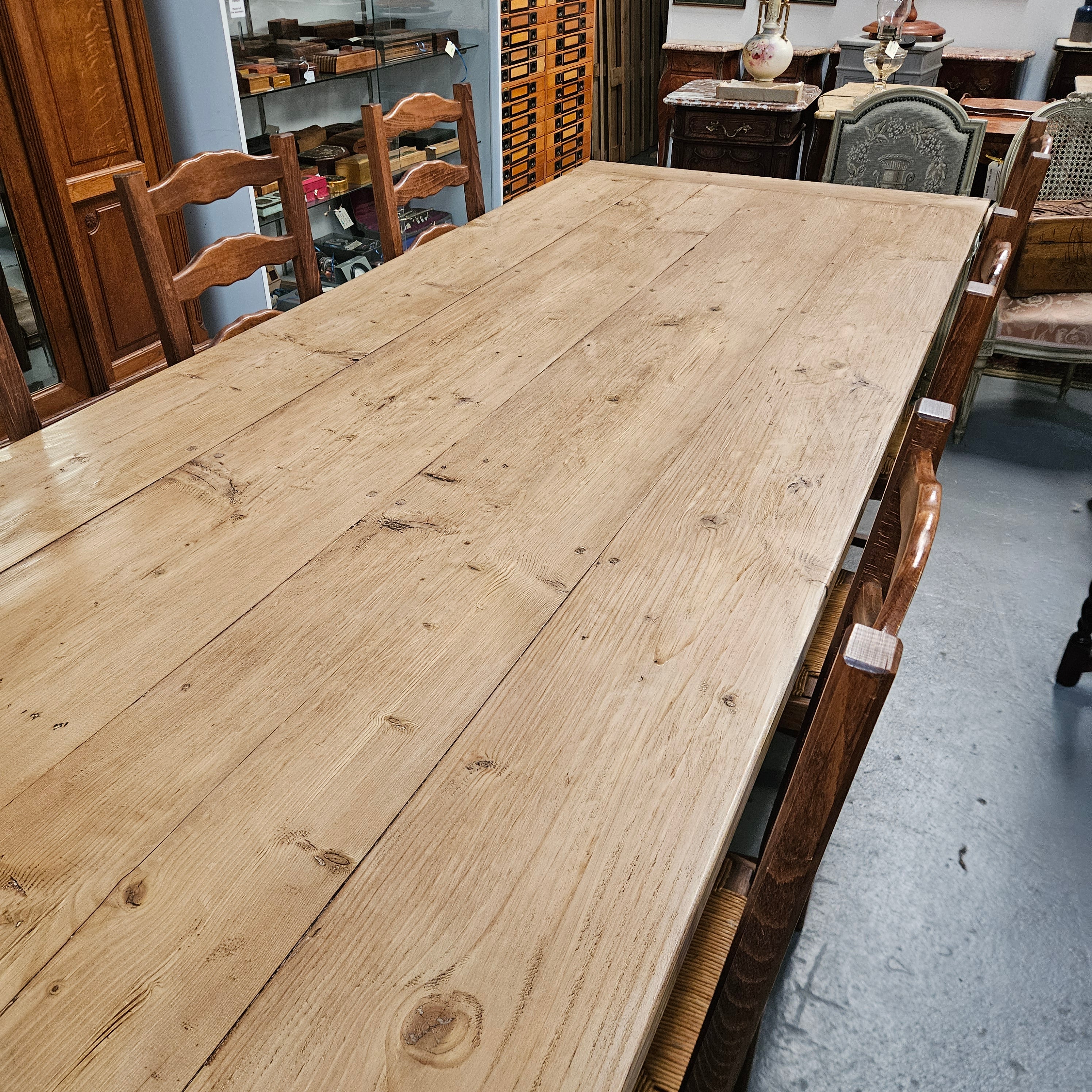 Reclaimed Spruce Timber Tarmhouse Table | Antique & Vintage | Moonee Ponds Antiques | Australia Wide