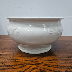 Antique Victorian White / Floral Chamber Pot | Antique & Vintage | Moonee Ponds Antiques | Australia Wide Delivery