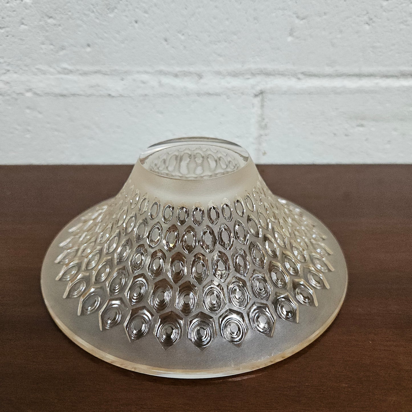 Lalique "Rayons" Gold Lustre Bowl