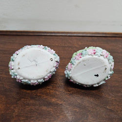 Set of 2 Elfinware Mossware Holders | Antique & Vintage | Moonee Ponds Antiques | Australia Wide Delivery