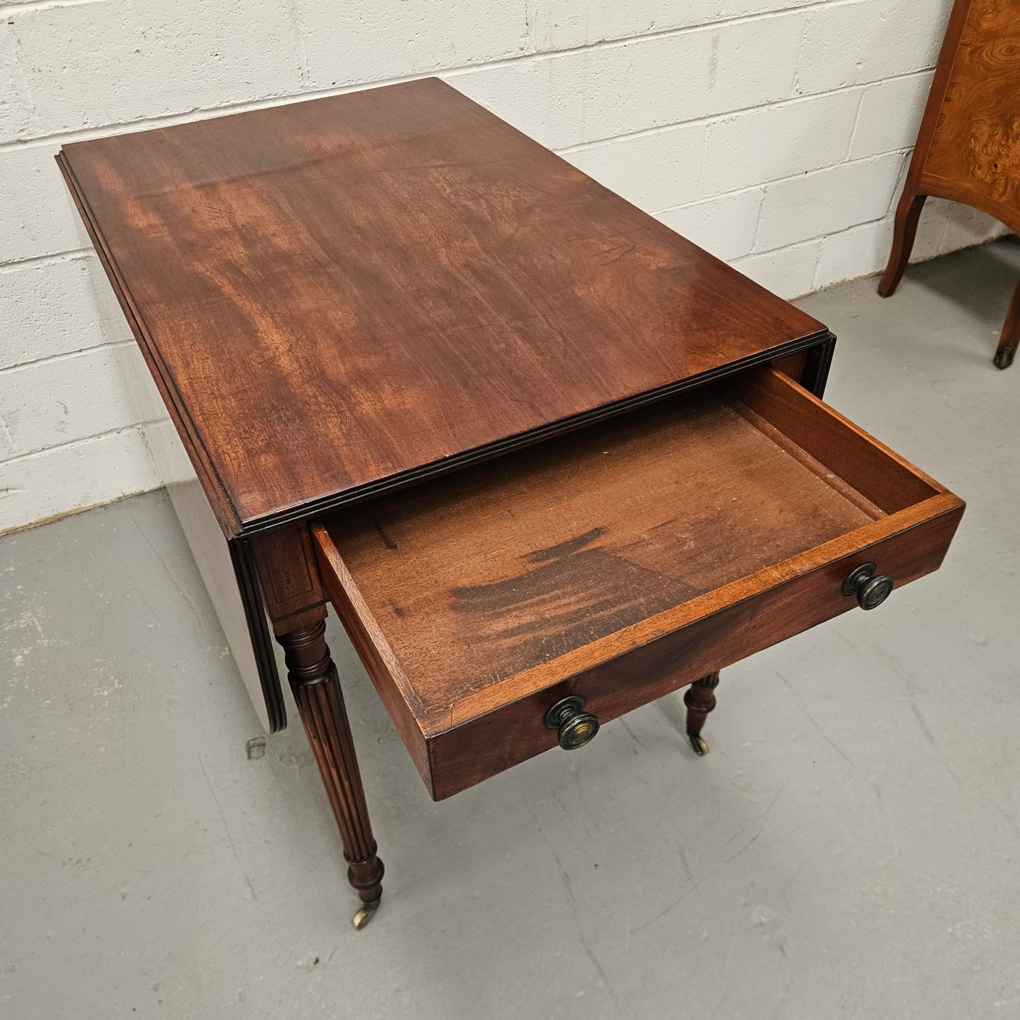 Georgian Mahogany Pembroke Table Regency Style