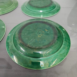 Antique Set of Four Majolica Plates | Antique & Vintage | Moonee Ponds Antiques | Australia Wide Delivery