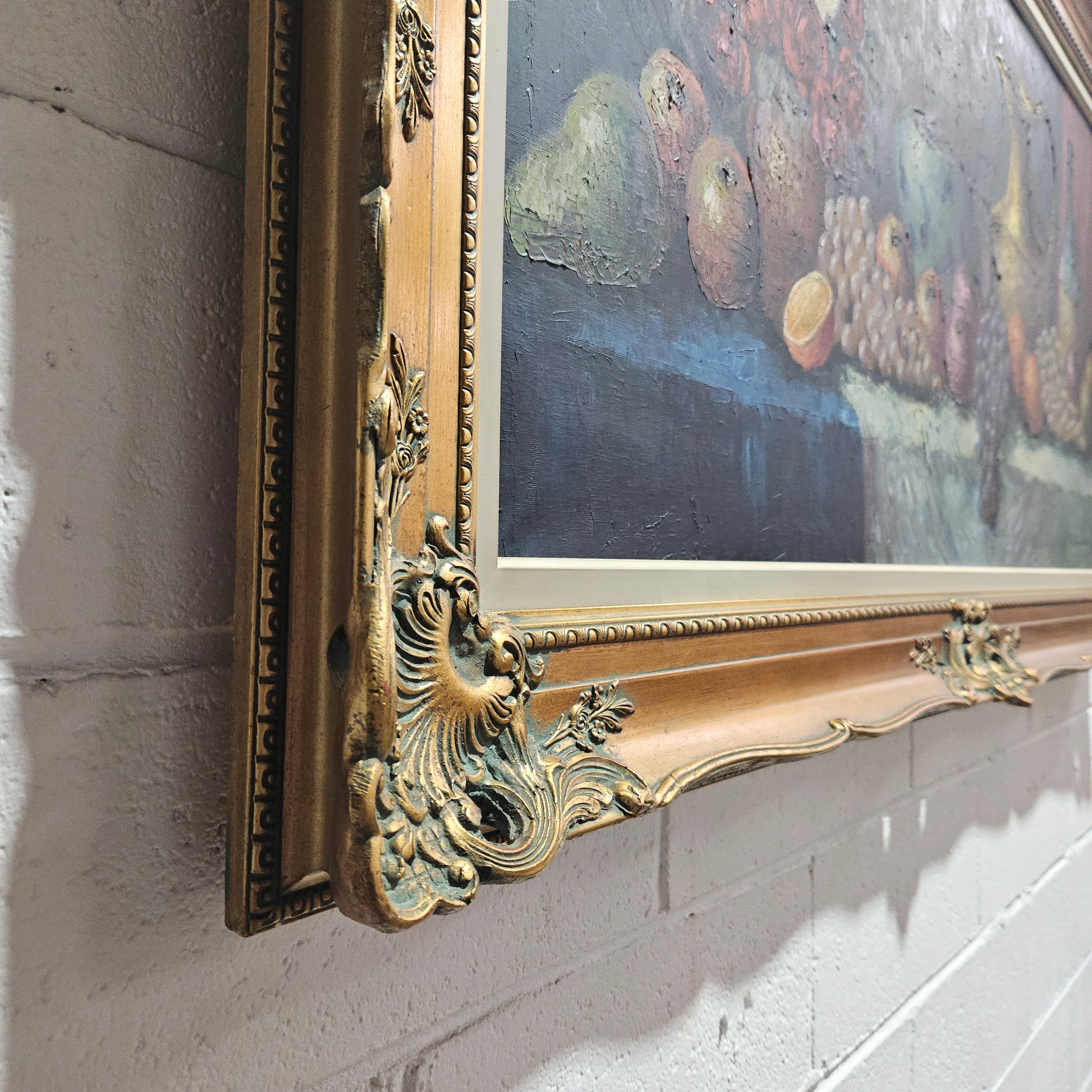 Sourced From France Oil on Canvas Still Life in Decorative Gilt Frame | Antique & Vintage | Moonee Ponds Antiques | Australia Wide Delivery