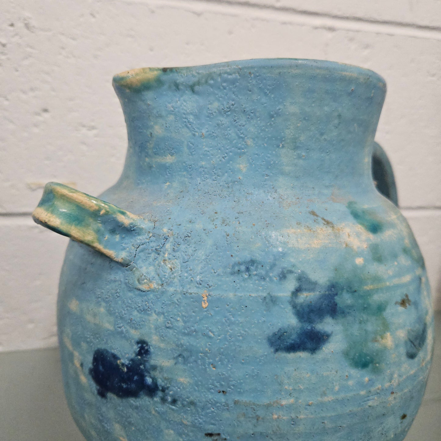 Vintage Rustic Hand Made Jug