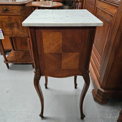 Louis XV Style Marble Top Single Bedside
