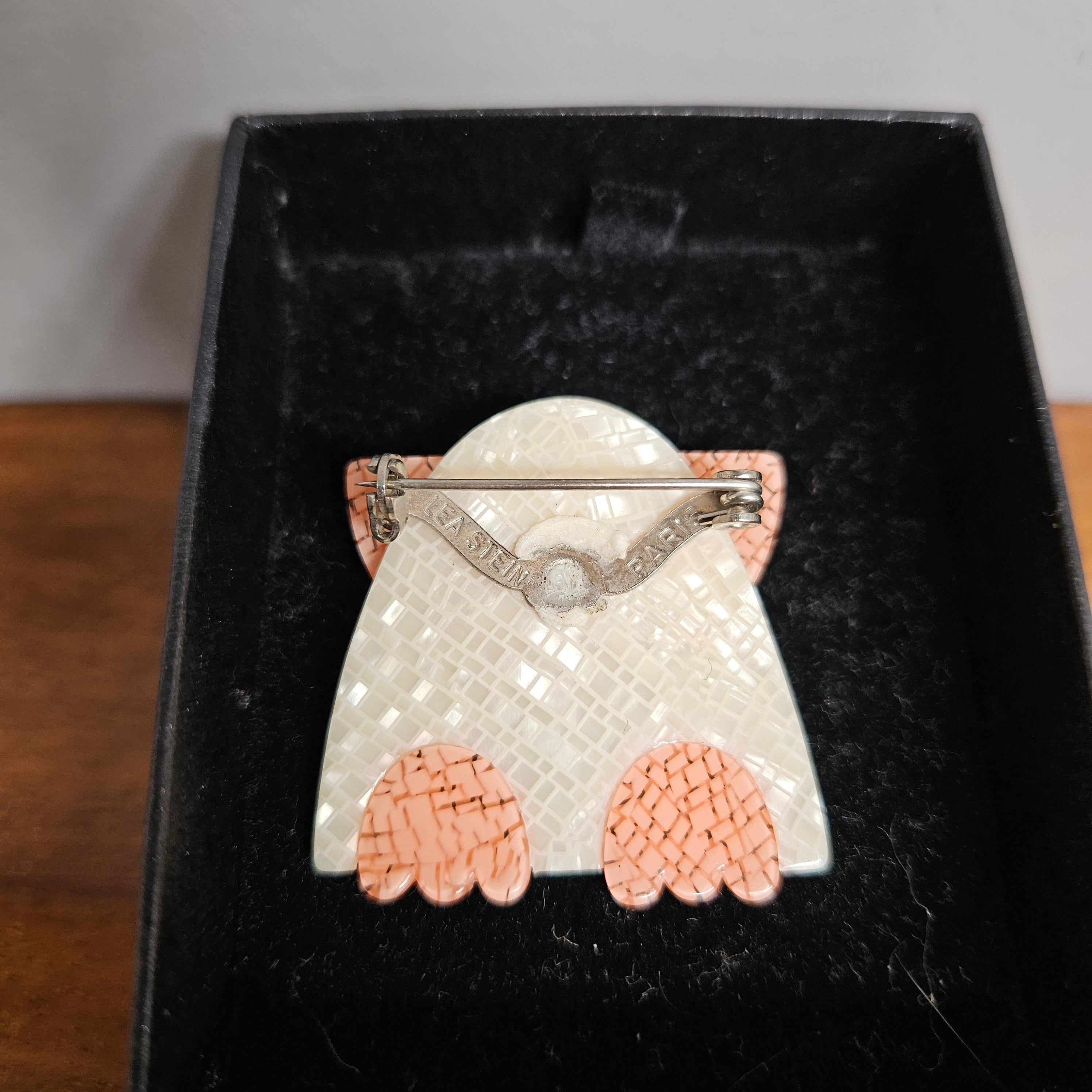 Charming "Lea Stein" Owl Brooch | Antique & Vintage | Moonee Ponds Antiques | Australia Wide