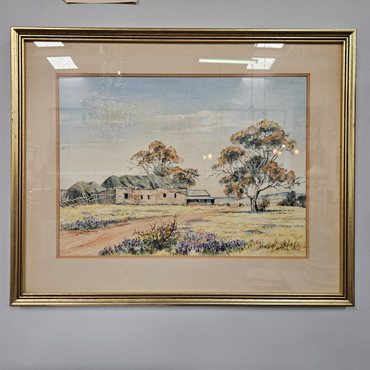 Signed Watercolour Landscape
