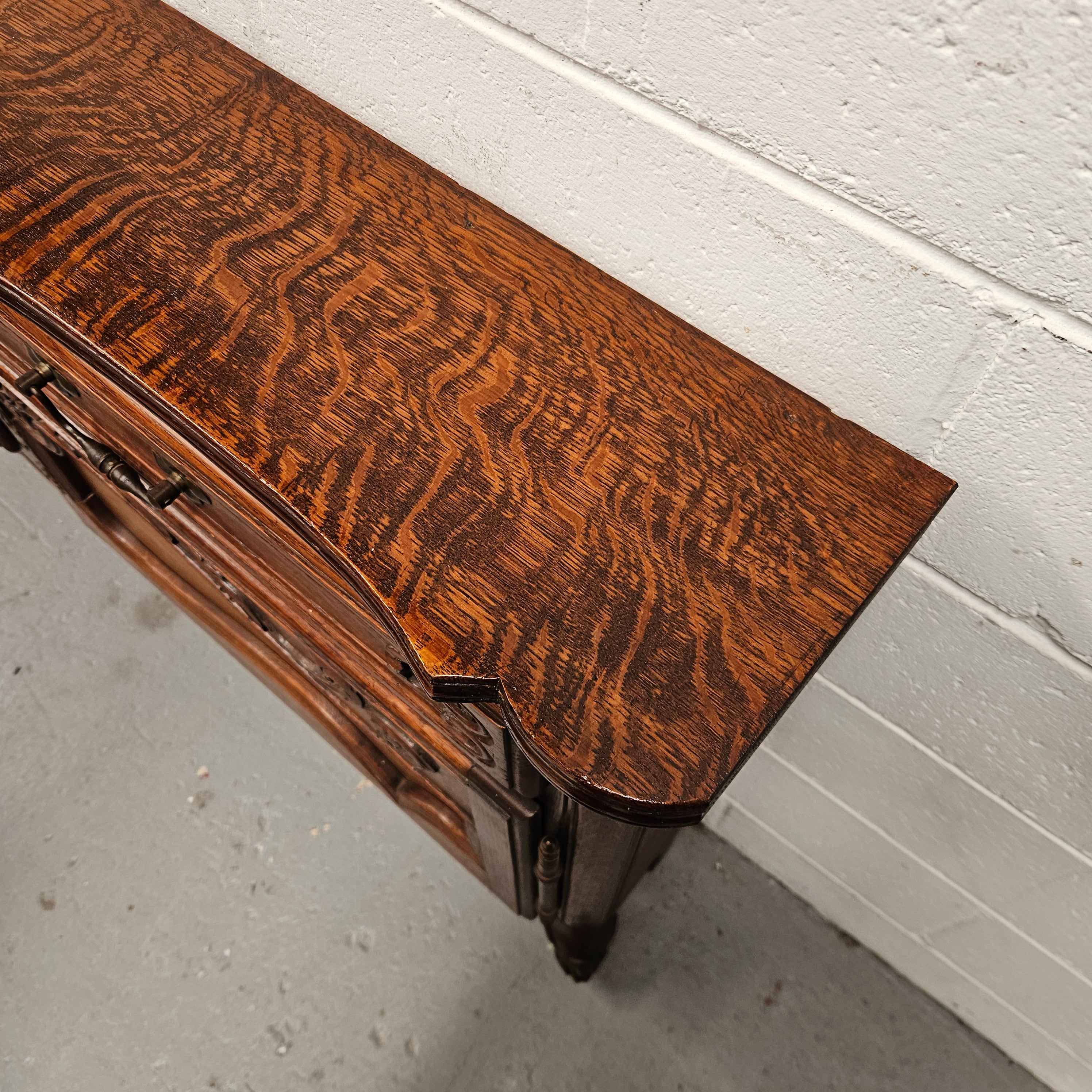 Louis XVth Style Custom Narrow Side Cabinet/Sideboard | Antique & Vintage | Moonee Ponds Antiques | Australia Wide