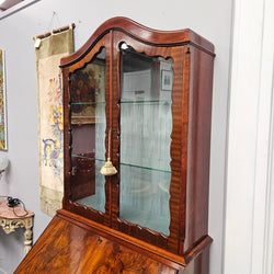 Stunning Flame Mahogany Secretaire | Antique & Vintage | Moonee Ponds Antiques | Australia Wide Delivery