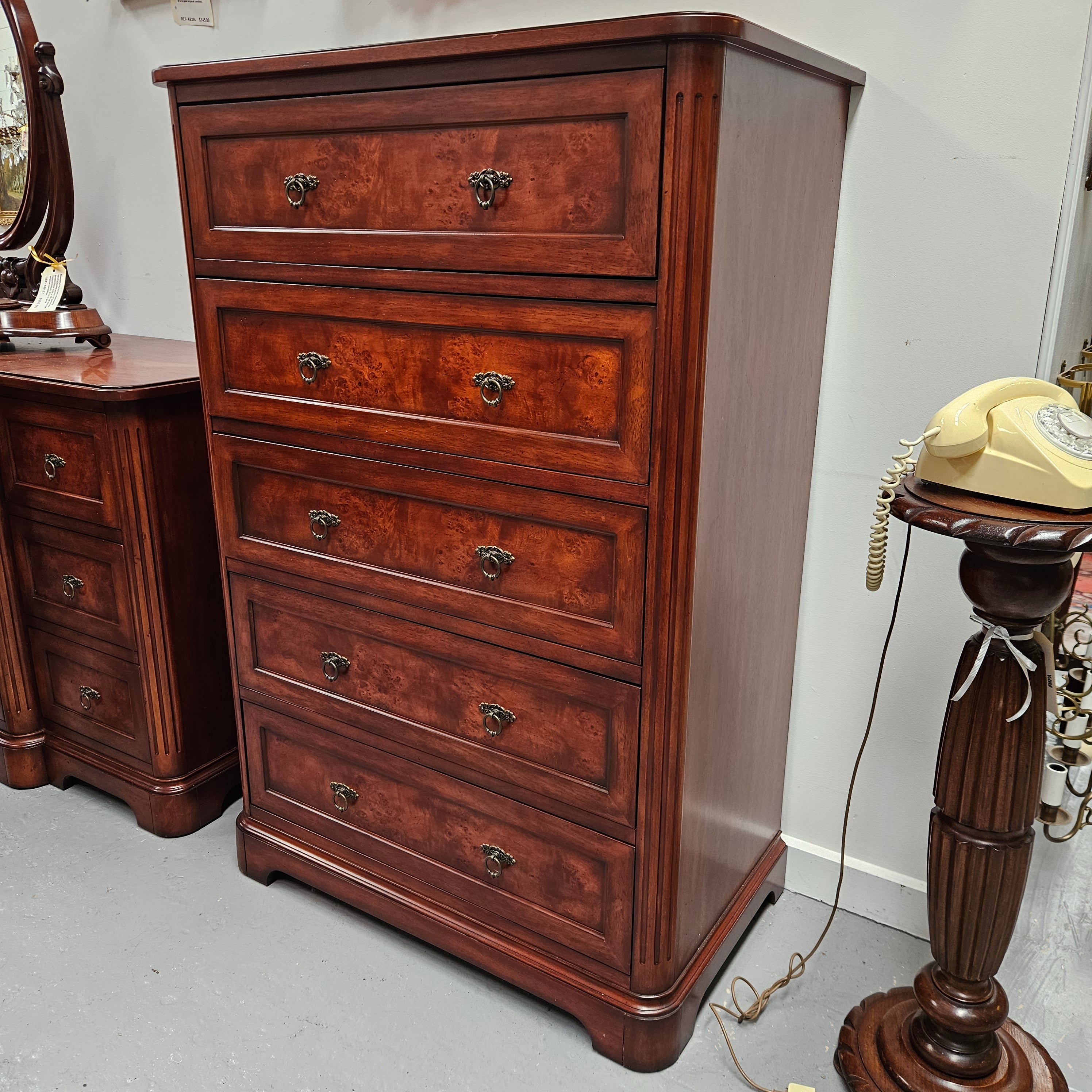 Attractive Good Quality Five Drawer Chest | Antique & Vintage | Moonee Ponds Antiques | Australia Wide Delivery