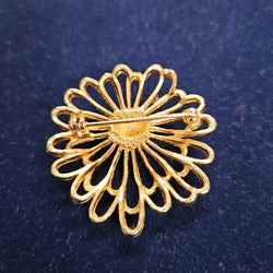 Vintage Sarah Coventry Gold Plated Metal Brooch | Antique & Vintage | Moonee Ponds Antiques | Australia Wide Delivery