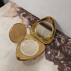 "Cherie" Kigu Heart Shaped Compact. | Antique & Vintage | Moonee Ponds Antiques | Australia Wide Delivery