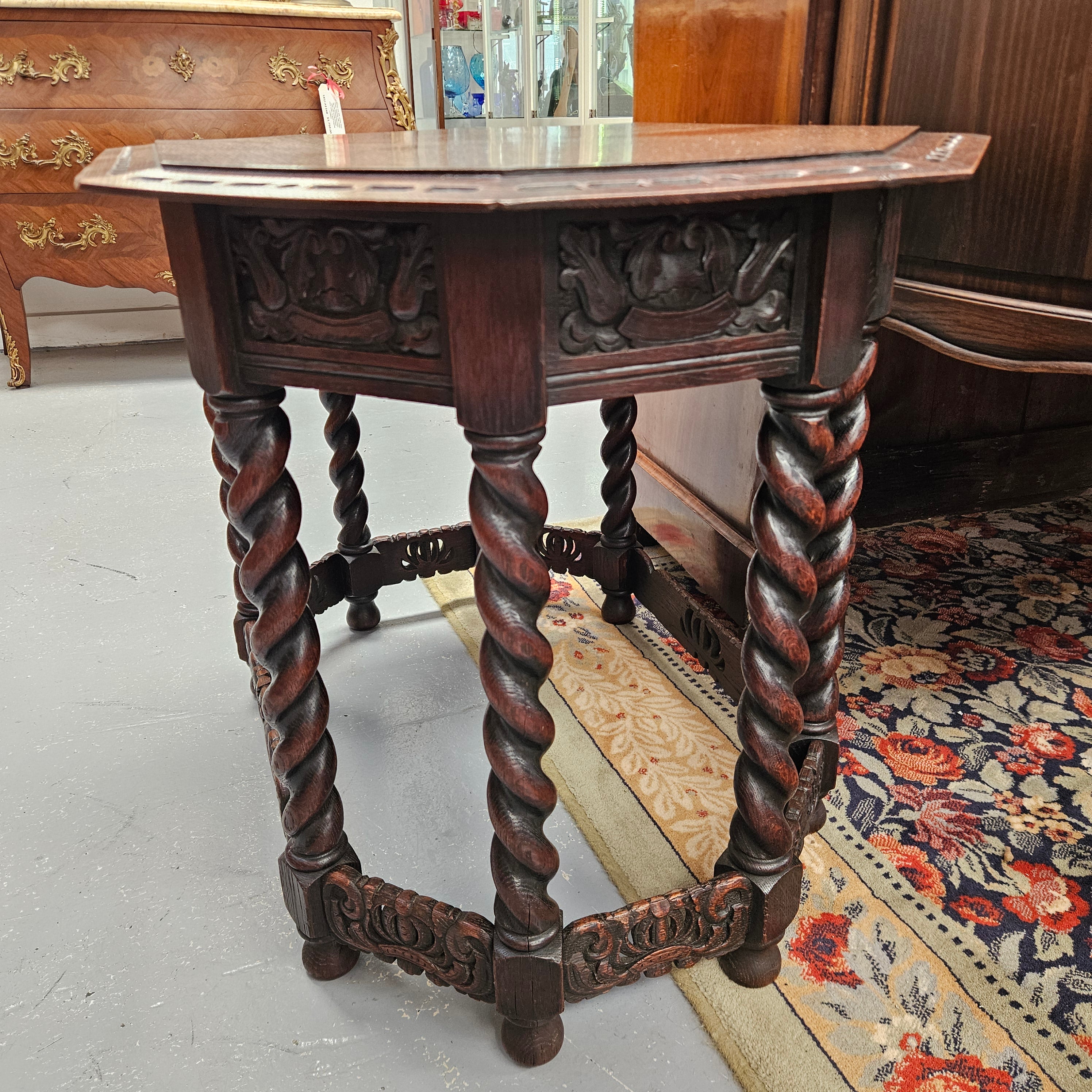 Antique Jacobean Style Centre Table | Antique & Vintage | Moonee Ponds Antiques | Australia Wide