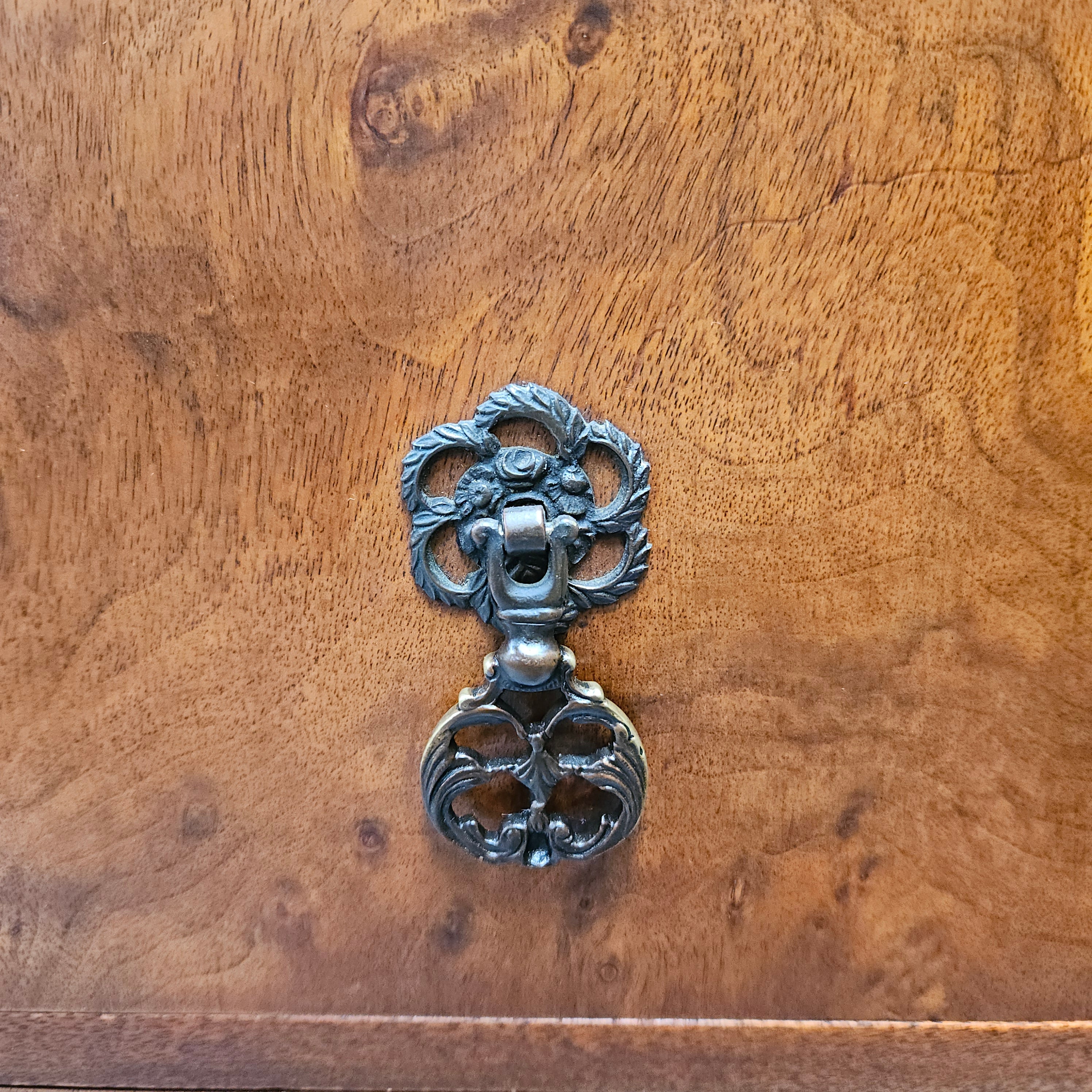 Figured Walnut Antique Two Door & Drawer Cabinet | Antique & Vintage | Moonee Ponds Antiques | Australia Wide Delivery