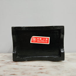 Chinese Lacquer & Brass Trinket Box