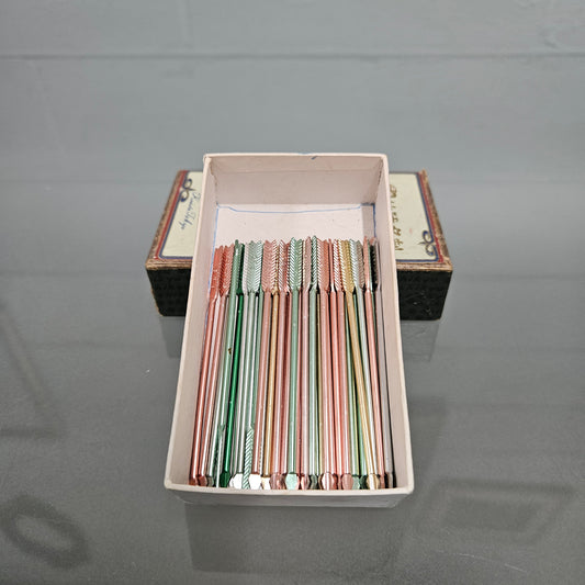 Vintage Box Of Cocktail Picks