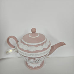 Wedgewood Pink White Hanging Teapot Ornament | Antique & Vintage | Moonee Ponds Antiques | Australia Wide Delivery