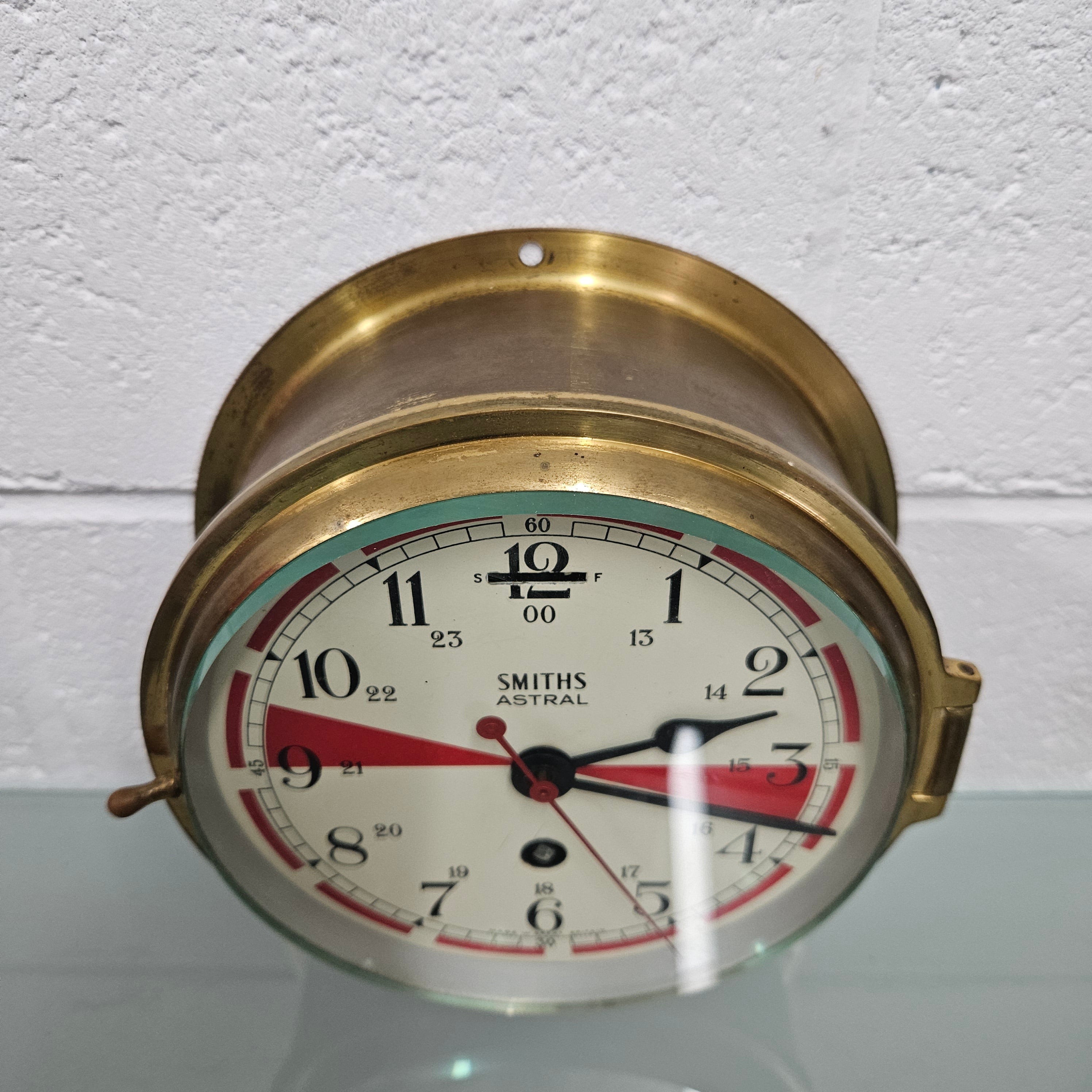 Smiths Astral Radio Operators Ships Clock | Antique & Vintage | Moonee Ponds Antiques | Australia Wide Delivery