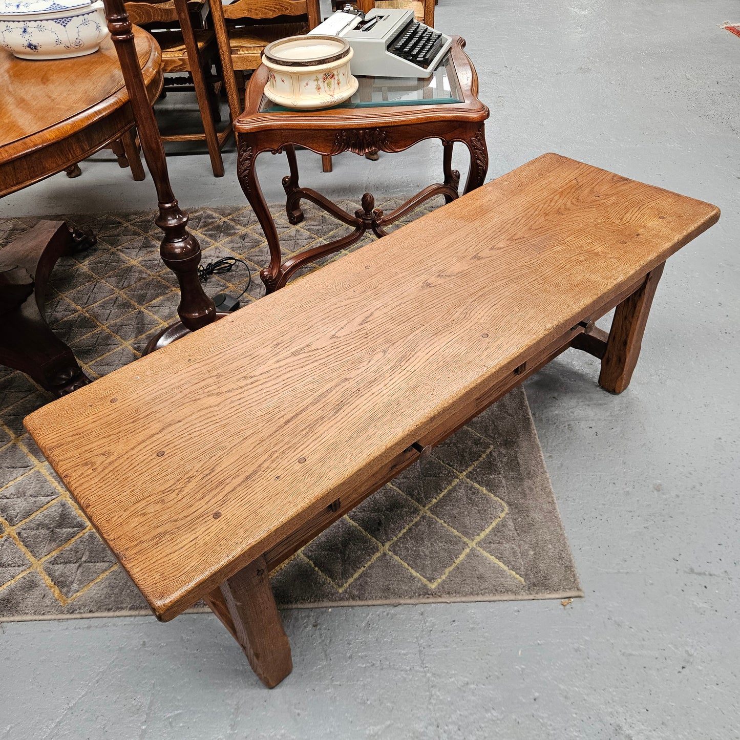 French Oak Coffee Table
