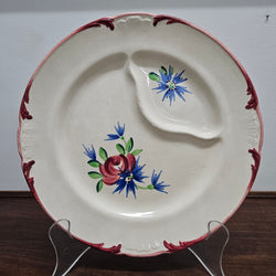 Longchamp French Antique Hand-Painted Ironstone Asparagus Plate | Antique & Vintage | Moonee Ponds Antiques | Australia Wide Delivery