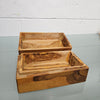 Rustic Hand Carved (Maple) Trinket Box | Antique & Vintage | Moonee Ponds Antiques | Australia Wide Delivery