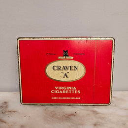 Vintage Craven "A" Tin