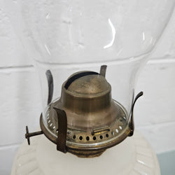 Antique Milk Glass Kero Lamp | Antique & Vintage | Moonee Ponds Antiques | Australia Wide Delivery
