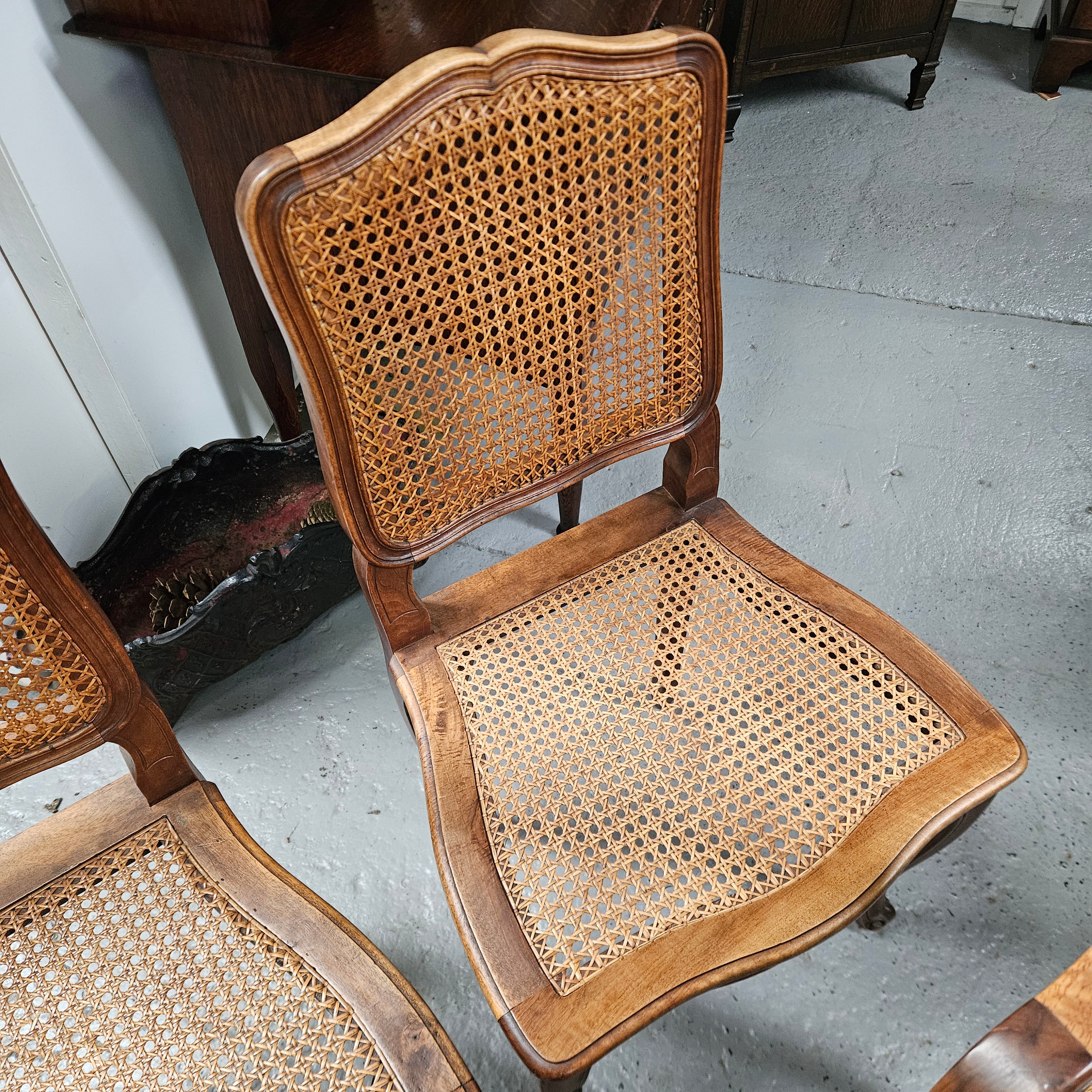Antique Set of Four Cane Dining Chairs | Antique & Vintage | Moonee Ponds Antiques | Australia Wide Delivery