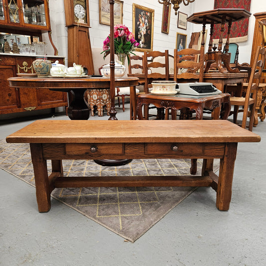 French Oak Coffee Table