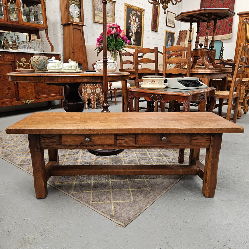 French Oak Coffee Table
