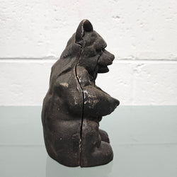Vintage Cast Iron Bear Money Box | Antique & Vintage | Moonee Ponds Antiques | Australia Wide Delivery