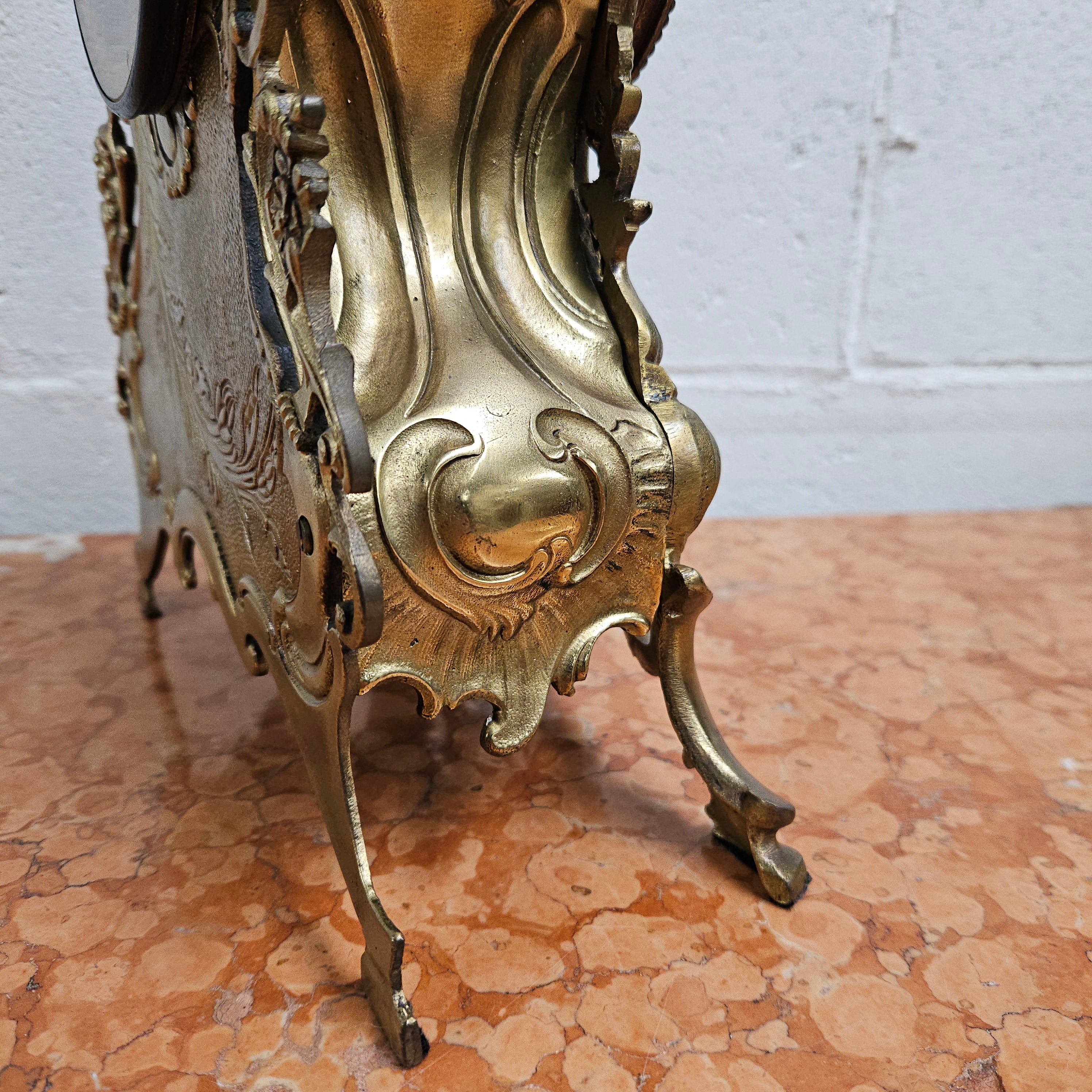 Louis XV Style French Mantle Clock | Antique & Vintage | Moonee Ponds Antiques | Australia Wide Delivery
